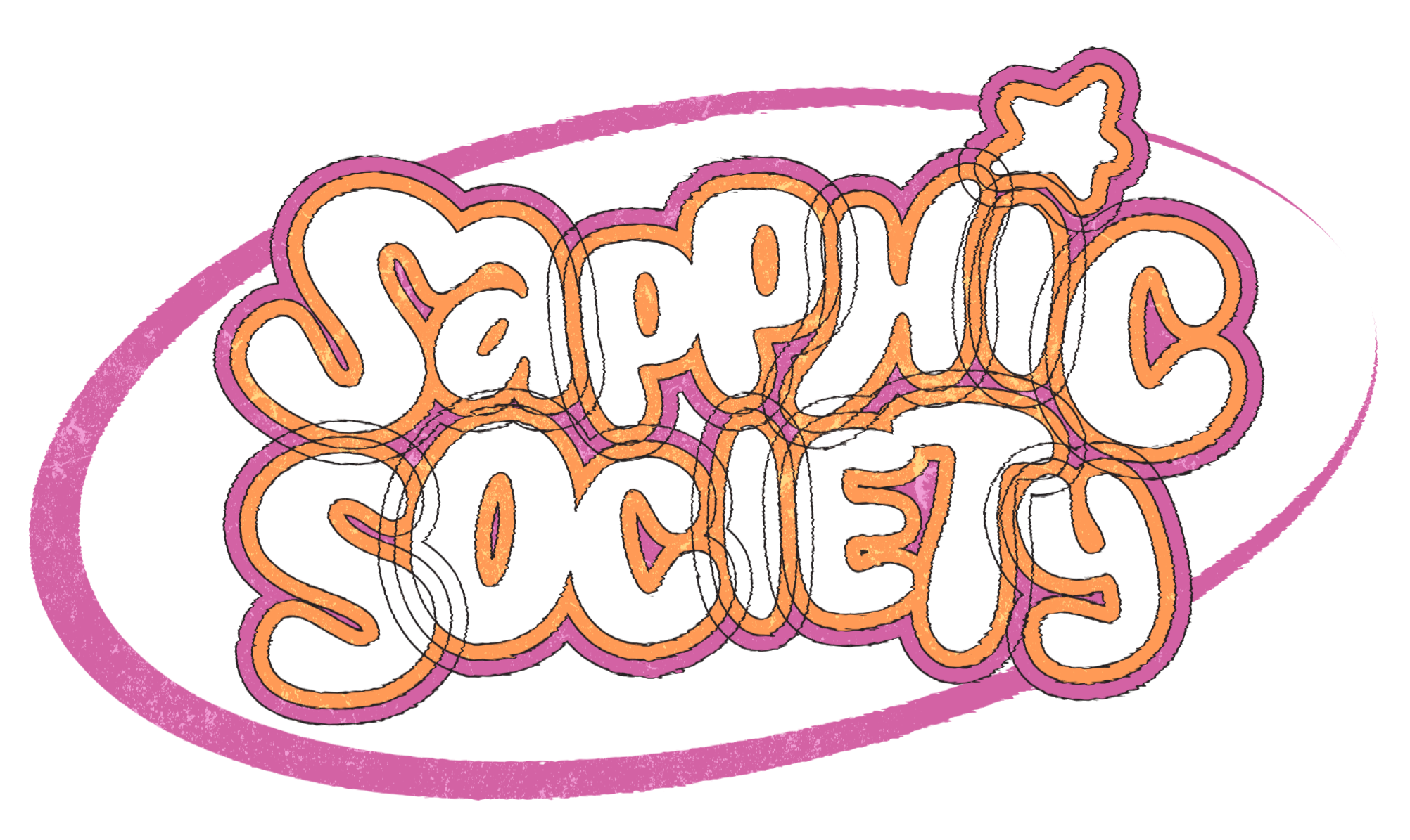 DEBUT type b gaygirl directory sapphic society logo