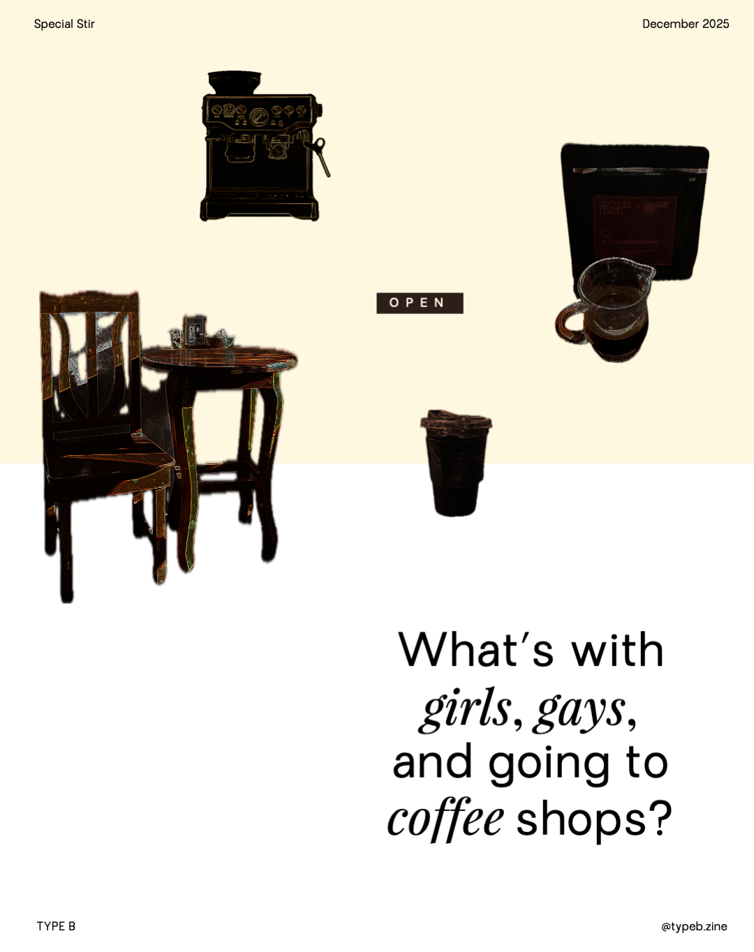 Special Stir: Coffee Issue type b special stir coffee 1